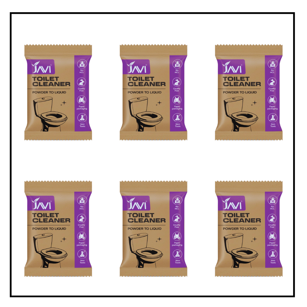 Toilet cleaner | 6 Packets = 3 lit